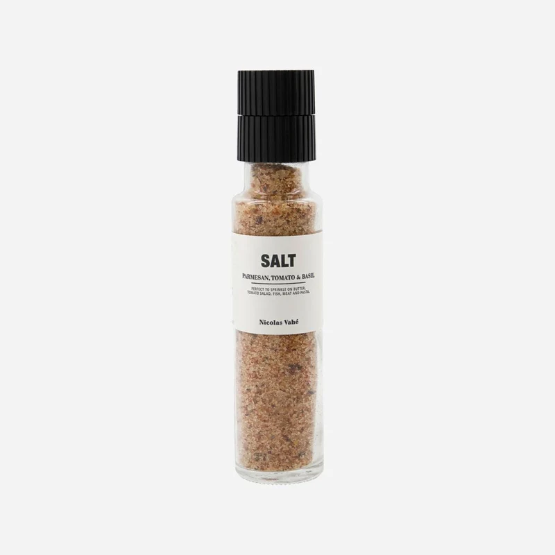 Nicolas Vahé Salz – Parmesan, Tomate und Basilikum