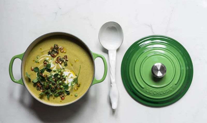 Le Creuset Kasserolle Signature „Bamboo“