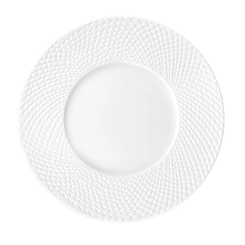 Fade Servizio Tavola Natalizio 18 Pezzi Avena White in Porcellana