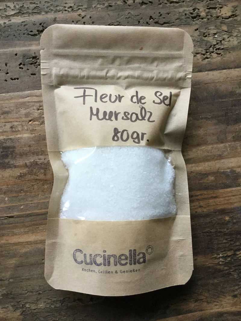 Fleur de Sel Pyramidensalz Flocken 2-12 mm 60 gr.