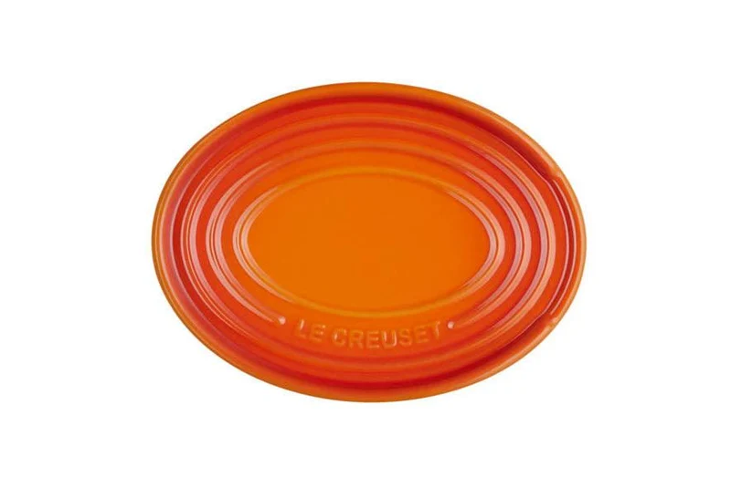 Le Creuset Löffelständer Oval 'Orange Rot'