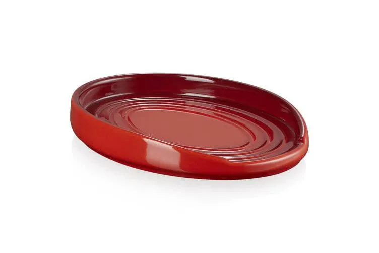 Le Creuset Löffelständer oval 'Kirschrot'