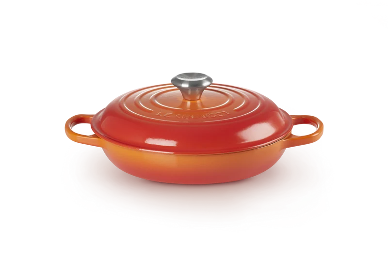 Le Creuset Campagnard Signature „Orange Red“