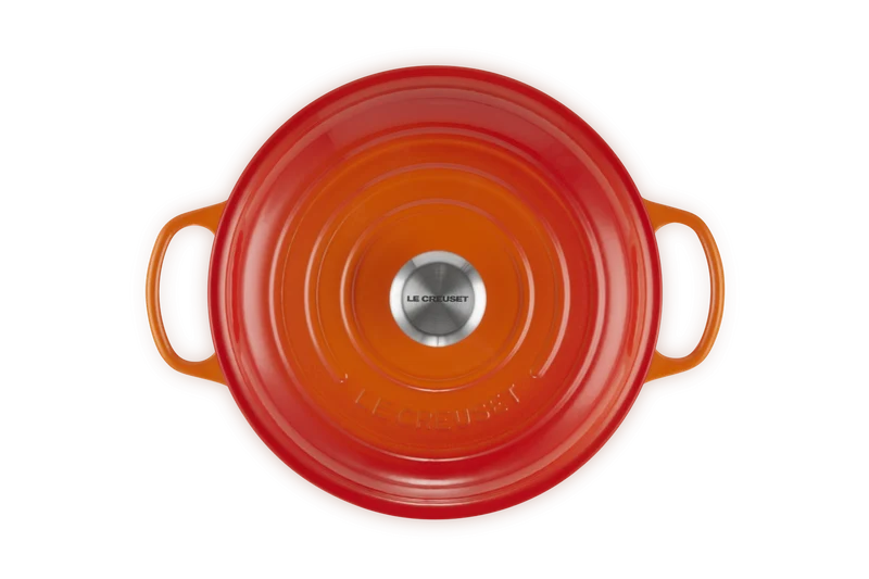 Le Creuset Campagnard Signature „Orange Red“