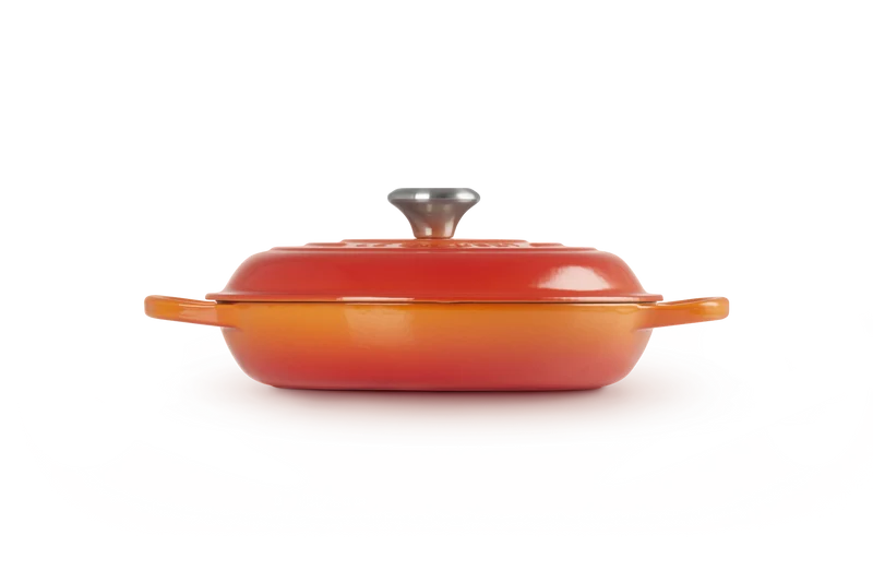Le Creuset Campagnard Signature „Orange Red“