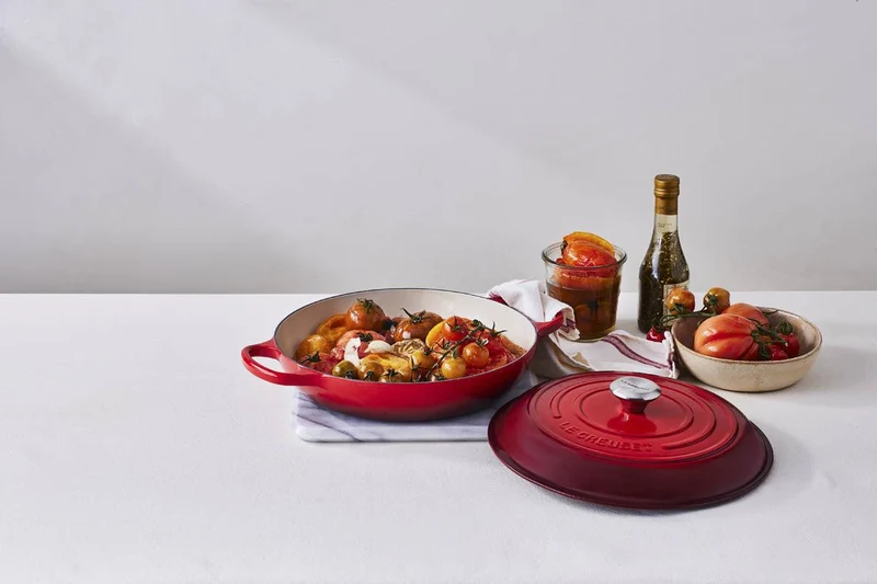 Le Creuset Campagnard Signature „Cherry Red“