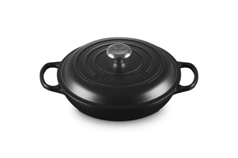 Le Creuset Campagnard Signature „Matte Black“