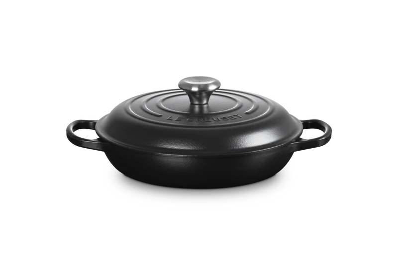 Le Creuset Campagnard Signature „Matte Black“