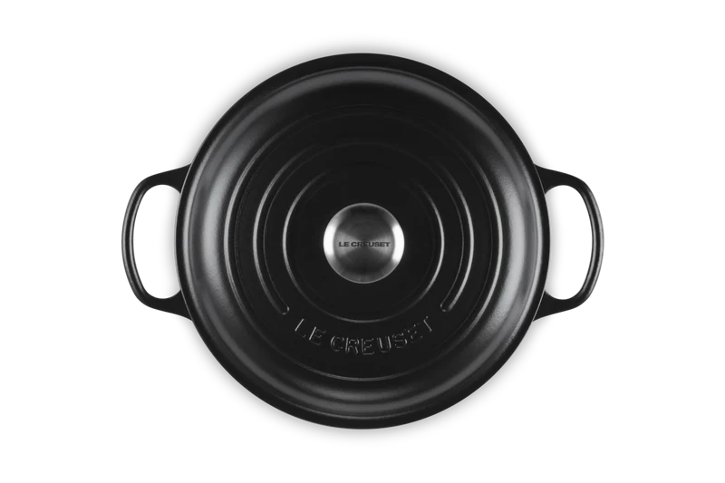 Le Creuset Campagnard Signature „Matte Black“