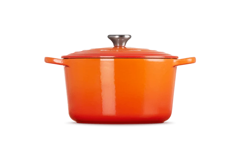 Le Creuset Hoher Schmortopf „Orangerot“ ø24cm / 5L