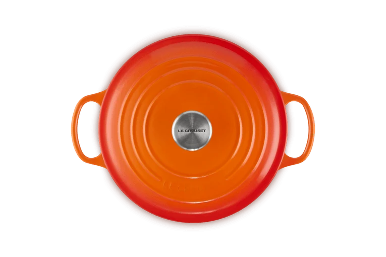 Le Creuset Hoher Schmortopf „Orangerot“ ø24cm / 5L
