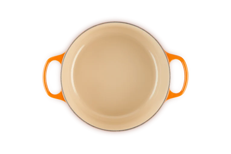 Le Creuset Signature Schmortopf 'Orange Red'
