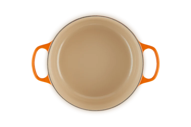 Le Creuset Signature Schmortopf 'Orange Red'