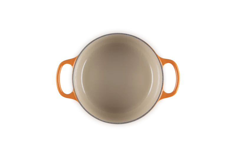 Le Creuset Signature Schmortopf 'Orange Red'