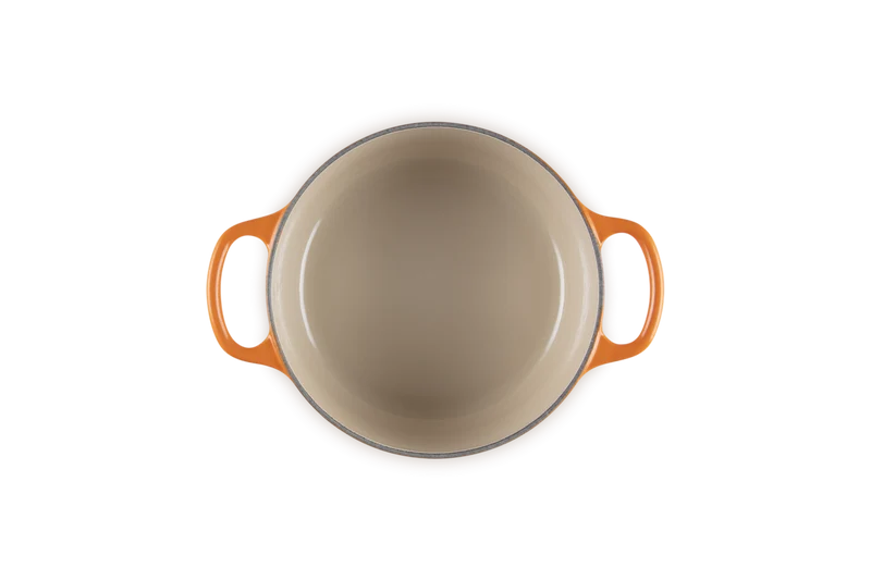 Le Creuset Signature Schmortopf 'Orange Red'