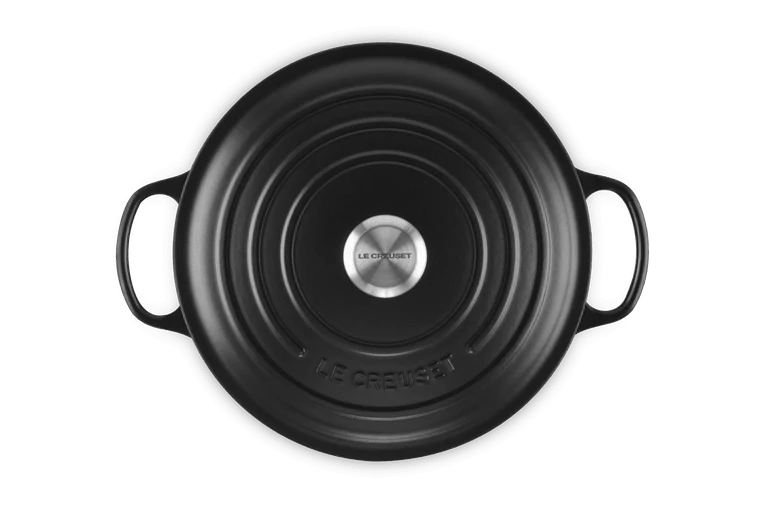 Le Creuset Signature Schmorpfanne 'Matte Black'