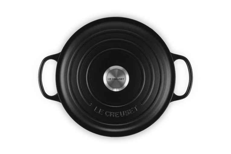 Le Creuset Signature Schmorpfanne 'Matte Black'