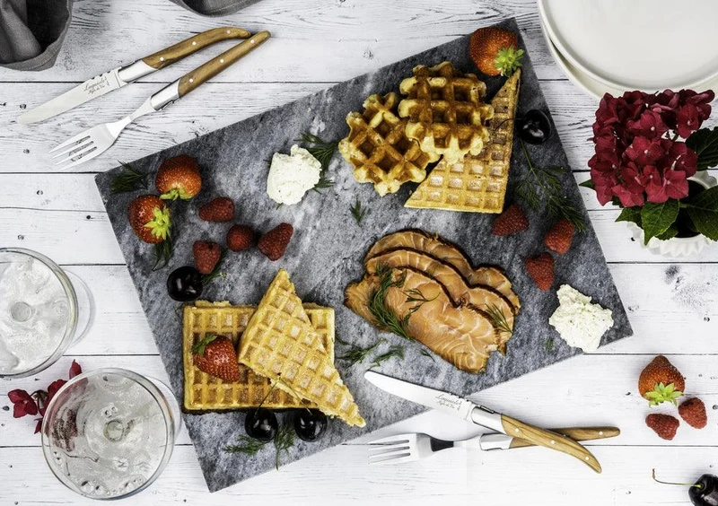 Laguiole Style de Vie Couvert 16-teilig Olivenholz 'Luxury Line'