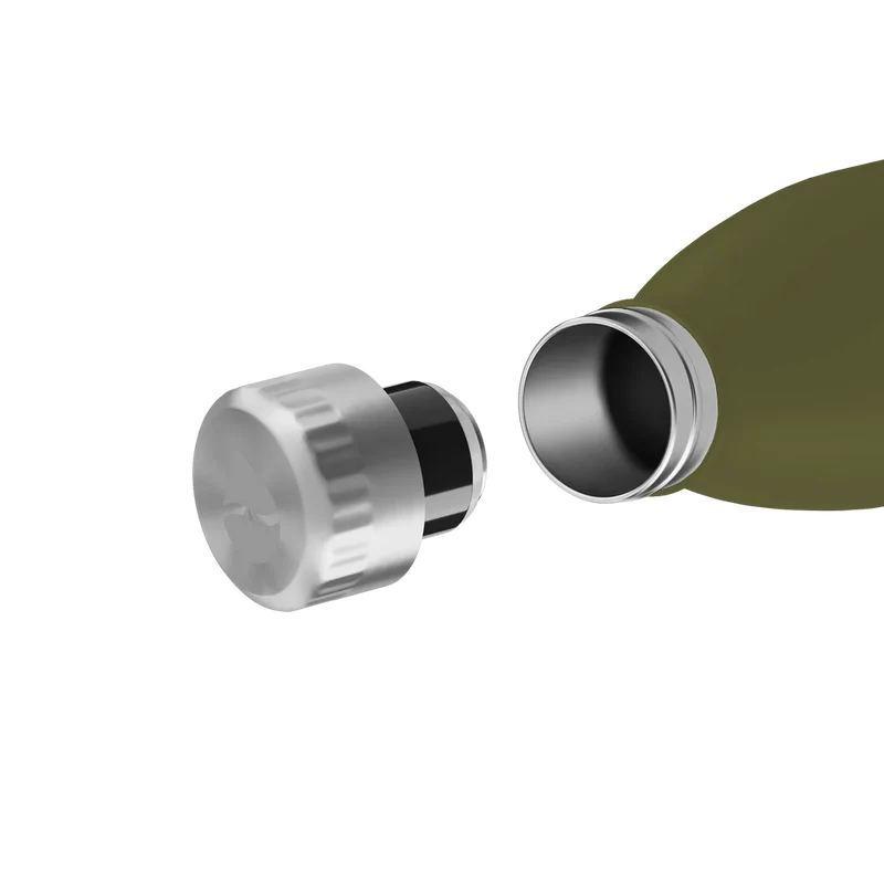 Trinkflasche FLSK 0,5l Olive To-Go / Bottle
