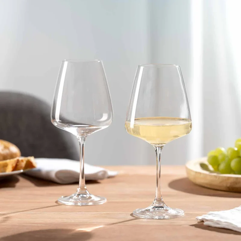 Leonardo Set 6 Calici Vino Bianco Paladino in Vetro 540 ml