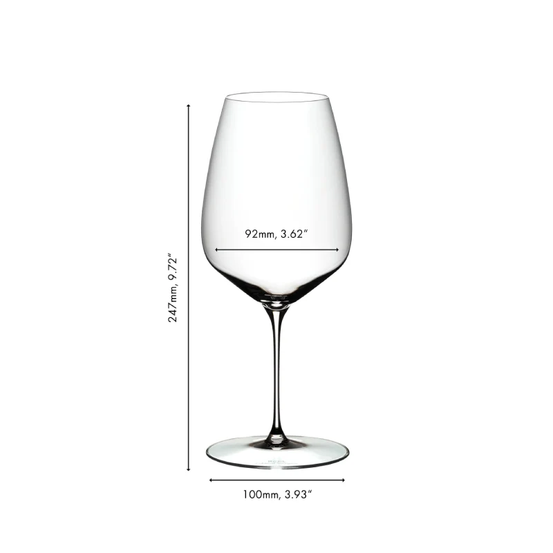 Riedel Veloce Set 6 Calici Cabernet 829cc in Cristallo