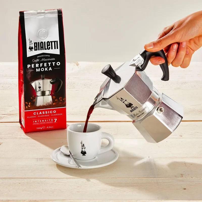 Bialetti Moka Express 2 Tazze Alluminio