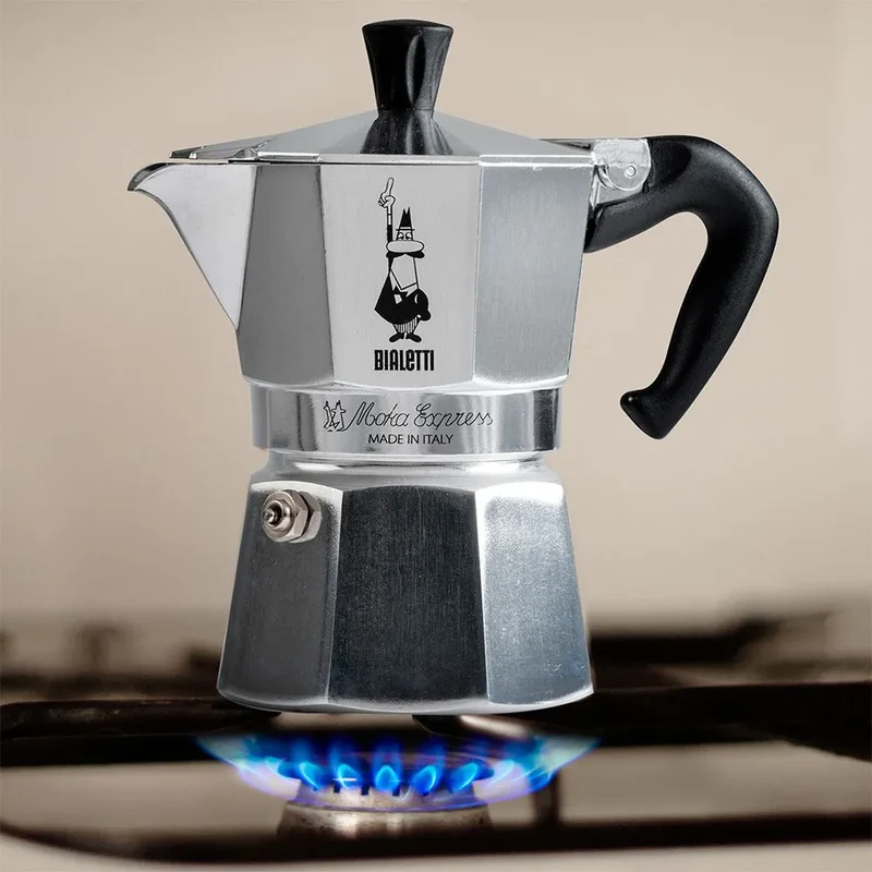 Bialetti Moka Express 2 Tazze Alluminio