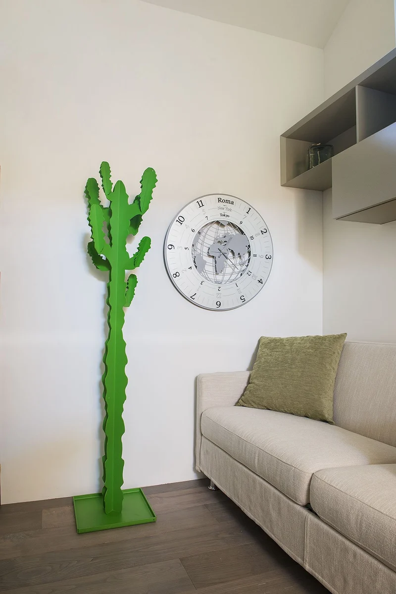 Arti e Mestieri Appendiabiti da terra Cactus Verde 170 cm