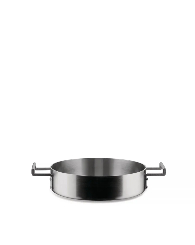 Alessi Batteria di Pentole 7 Pezzi Convivio in Acciaio Inossidabile