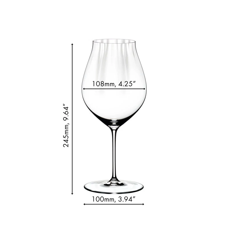 Riedel Performance Set 4 Calici Pinot Nero in Cristallo 830cc