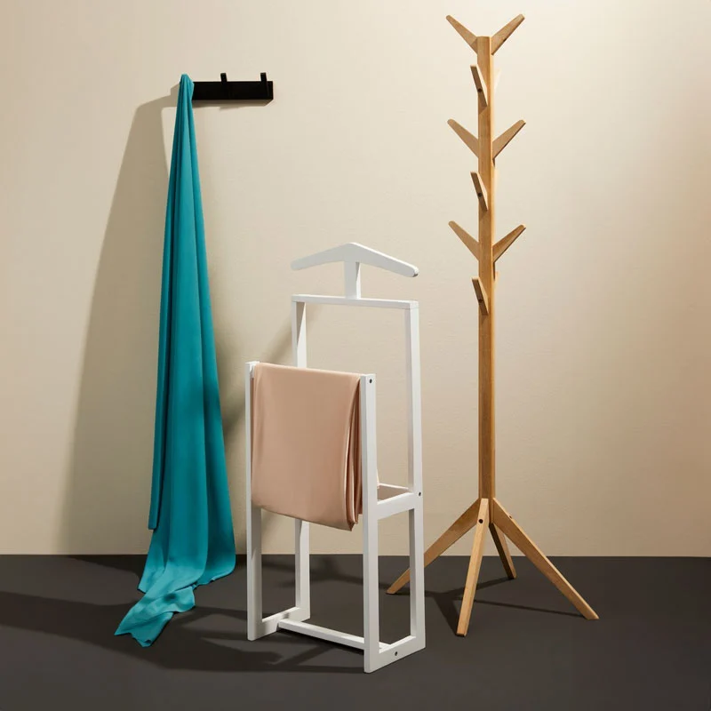 Andrea Bizzotto Appendiabiti Daiki Slim H169 cm in Legno Nero