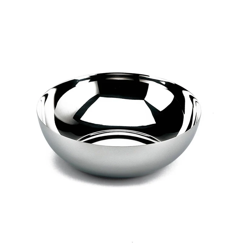 Alessi Cestino Alto Bauhaus in Acciaio D19 cm
