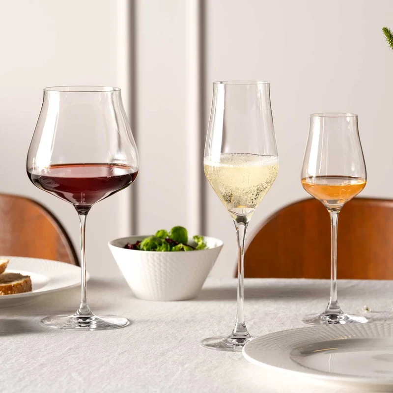 Leonardo Set 6 Flute Brunelli in Vetro 340 ml