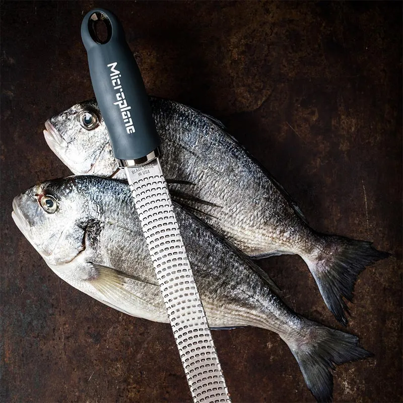 Microplane Grattugia Premium Zester Grigio Antracite