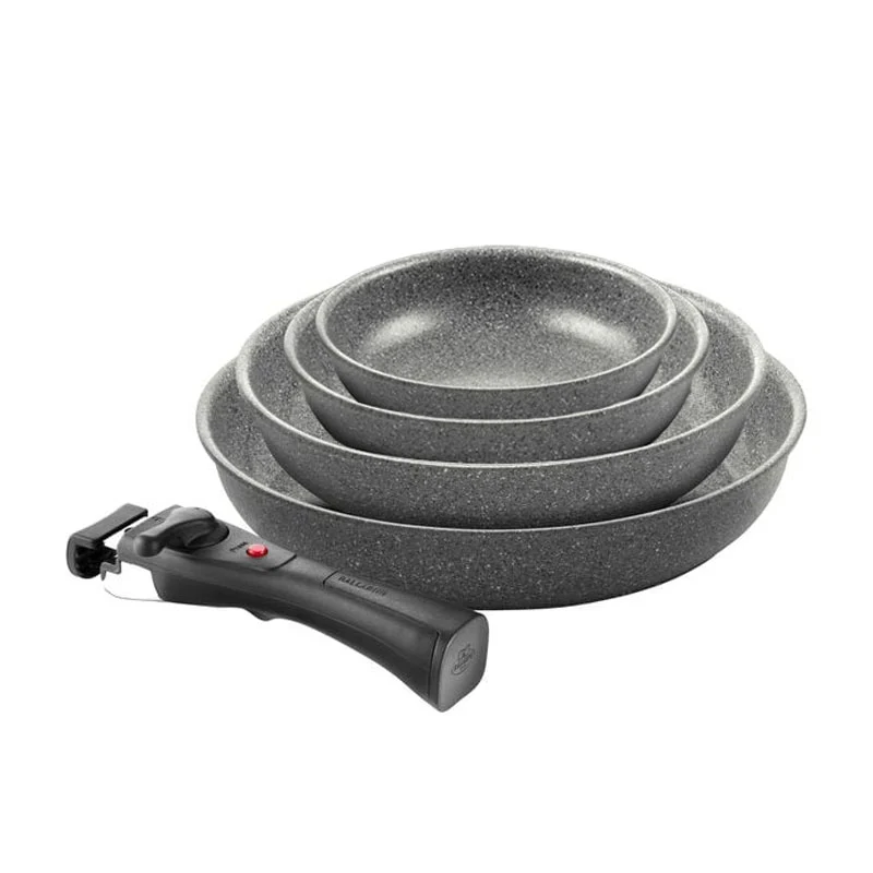 Ballarini Offerta Set Padelle Salvaspazio 5 pezzi Torre Antiaderente