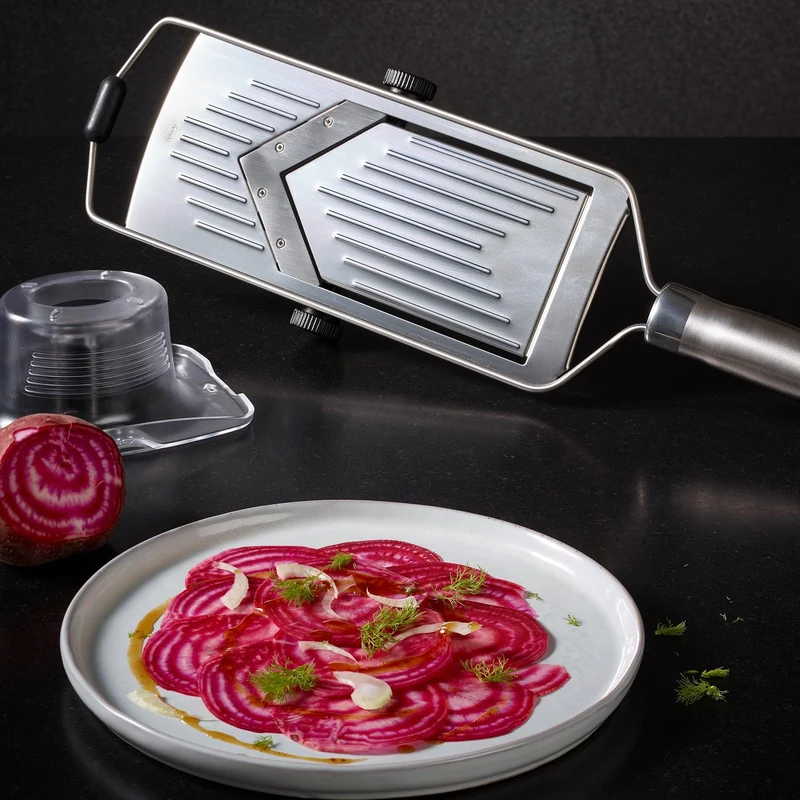 Rösle Mandoline V-Schneider, verstellbar 46 cm