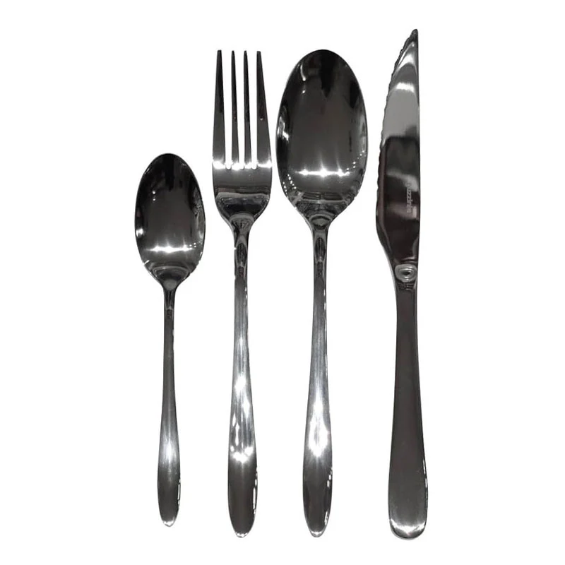 Guzzini Servizio Posate 24 Pezzi in Acciaio Inox