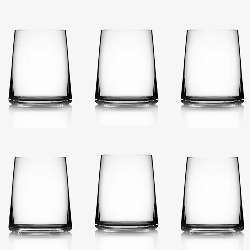 Ichendorf Milano Set 6 Bicchieri Acqua Manhattan in Cristallo