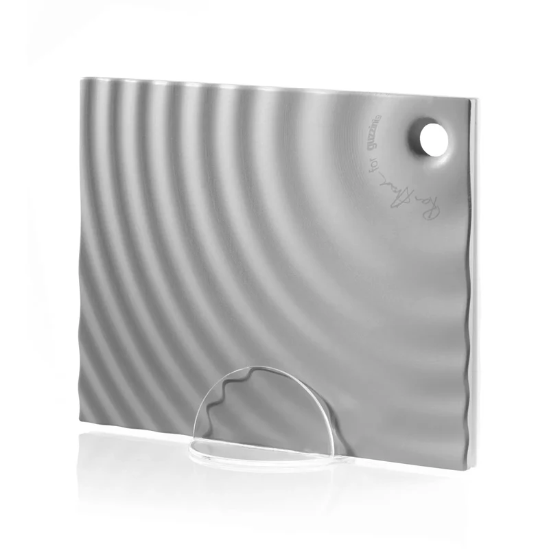 Guzzini Set 2 Taglieri con Base Ripples
