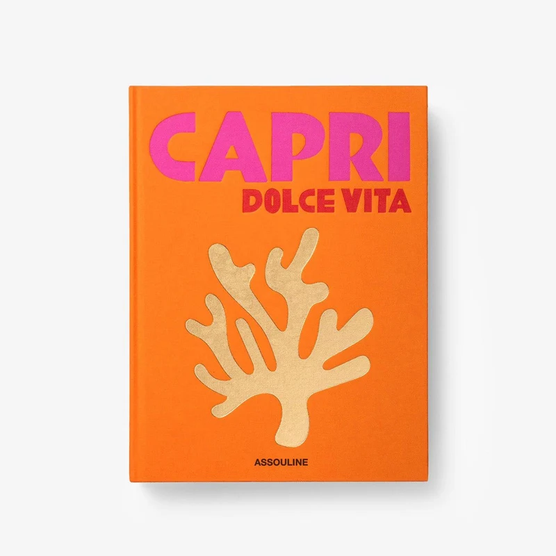 Assouline Libro The Classics Collection Capri Dolcevita