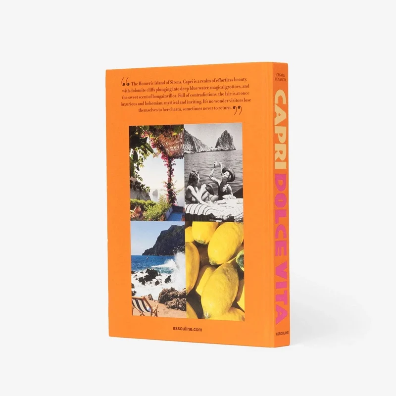 Assouline Libro The Classics Collection Capri Dolcevita