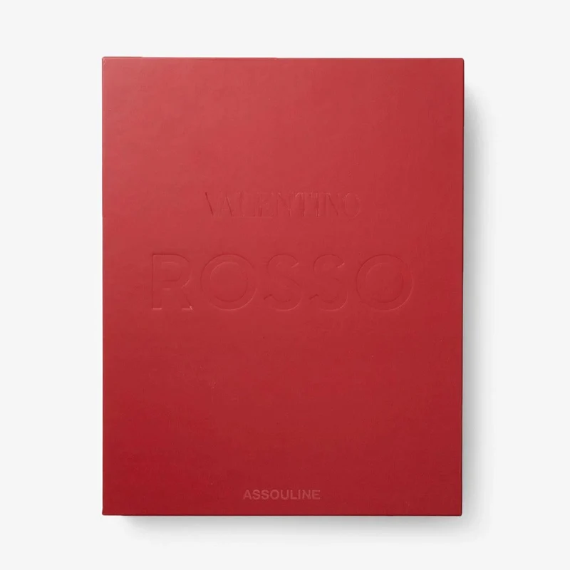 Assouline Libro The Legends Collection Valentino Rosso