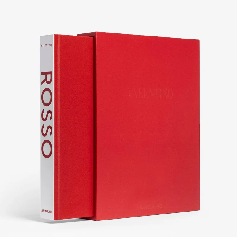Assouline Libro The Legends Collection Valentino Rosso