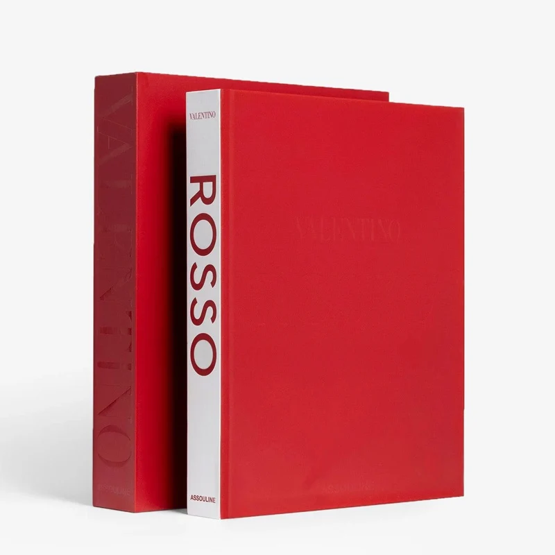 Assouline Libro The Legends Collection Valentino Rosso
