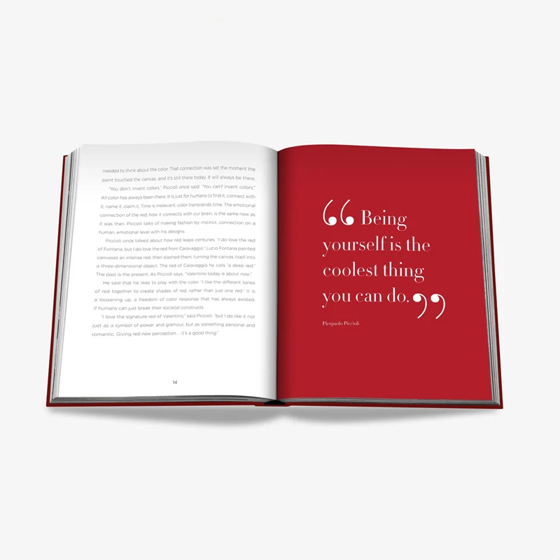 Assouline Libro The Legends Collection Valentino Rosso
