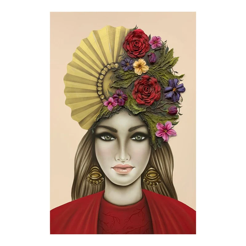 Art Maiora Quadro La Primavera Dipinto a Mano su Tela 150x100 cm