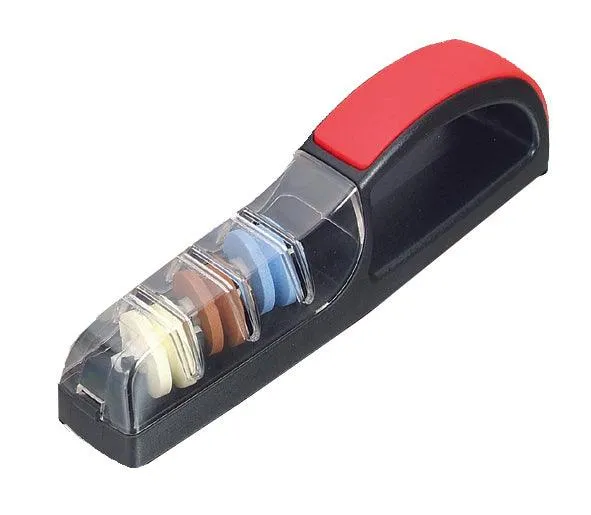 Global Minosharp Wasserschleifer „Plus3“ schwarz/rot