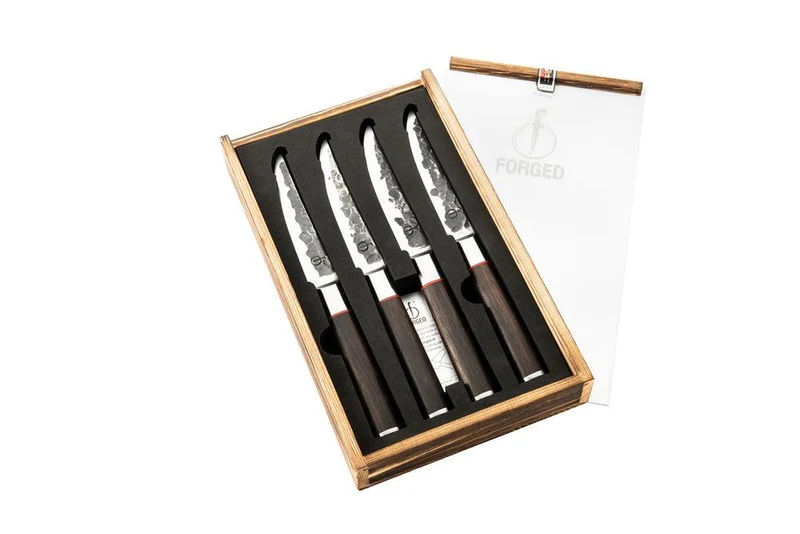 Geschmiedete Steakmesser Sebra