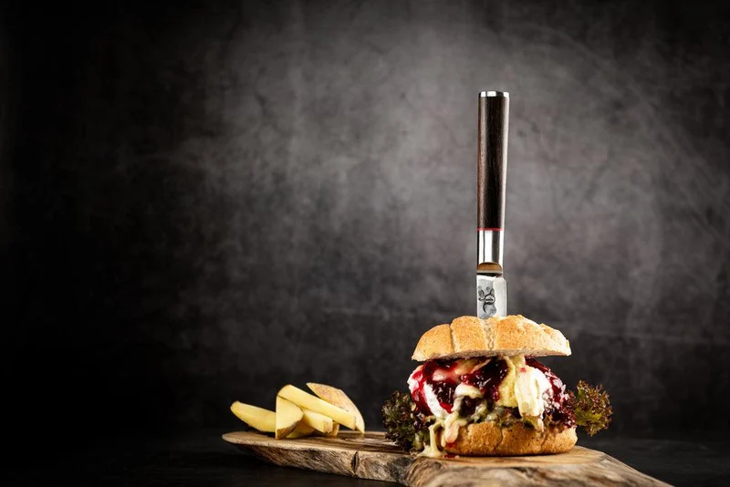 Geschmiedete Steakmesser Sebra