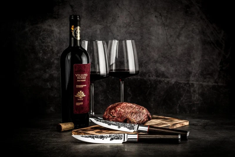 Geschmiedete Steakmesser Sebra